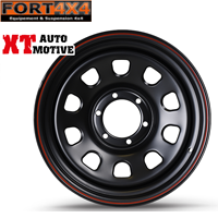 JANTE ACIER DAYTONA NOIRE 7X16 ET-25 POUR FORD RANGER JUSQUE 2011