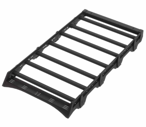 Galerie de toit en aluminium pour Nissan Patrol Y60 SWB 3 portes