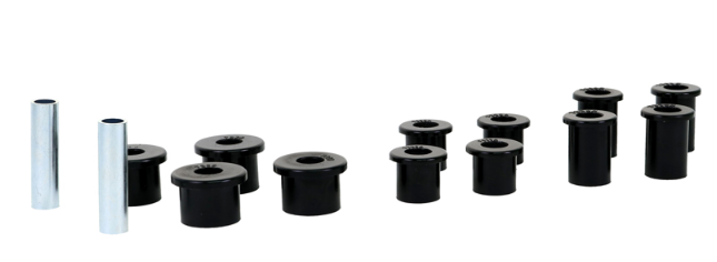 Kit silent blocs polyuréthane Nolathane lames de suspension arrière Toyota Hilux Vigo et Revo Kit silent blocs polyuréthane Nolathane lames de suspension arrière Toyota Hilux Vigo et Revo