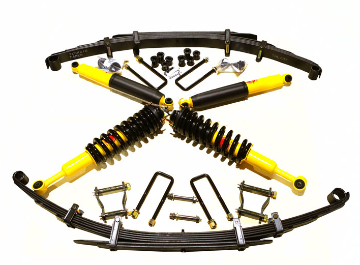 KIT DE SUSPENSION COMBINÉ ASSEMBLÉ TERRAIN TAMER REHAUSSE +40/50MM POUR MITSUBISHI L200 KB4 KIT DE SUSPENSION COMBINÉ ASSEMBLÉ TERRAIN TAMER REHAUSSE +40/50MM POUR MITSUBISHI L200 KB4