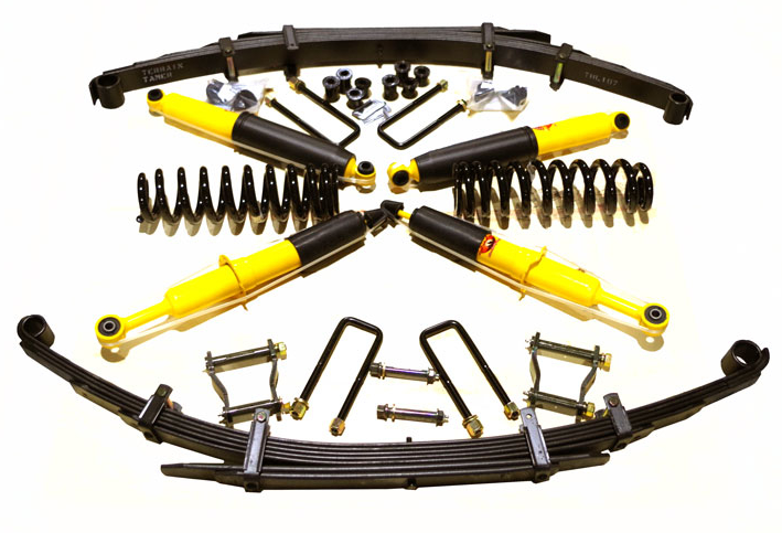 KIT DE SUSPENSION TERRAIN TAMER REHAUSSE +40/50MM POUR MITSUBISHI L200 KB4 KIT DE SUSPENSION TERRAIN TAMER REHAUSSE +40/50MM POUR MITSUBISHI L200 KB4