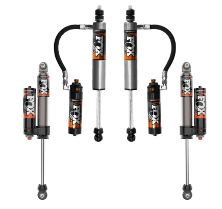 Ensemble d'amortisseurs FOX Performance Elite 2.5 avec réservoir réglable et DSC, rehausse de 2,5 à 4 pouces 