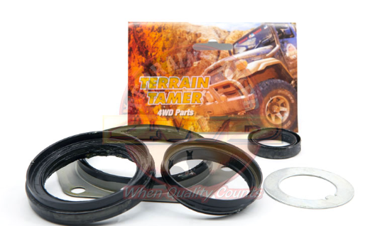 KIT d'ETANCHEITE de MOYEU Avant-Contient les joints spi & la rondelle frein -1 coté