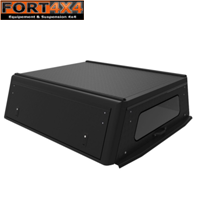 ALU CAB - HARDTOP EXPLORER 3 POUR TOYOTA HILUX REVO DOUBLE CABINE - ALUMINIUM STRIE NOIR