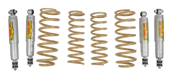 TOUCH-DOG-Kit réhausse FOAM CELL 41-médium Réhausse +40mm Contient: 4 amortisseurs, 4 ressorts, 1 amortisseur de direction