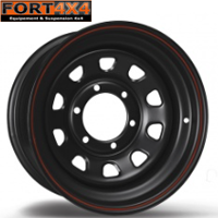 1 JANTE DAYTONA NOIRE 7X15 ET-12 POUR TOYOTA 