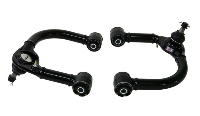 Paire de triangles supérieurs renforcés KDJ12 KDJ15 Nolathane-optimise le carrossage de la roue pour une rehausse de 5cm