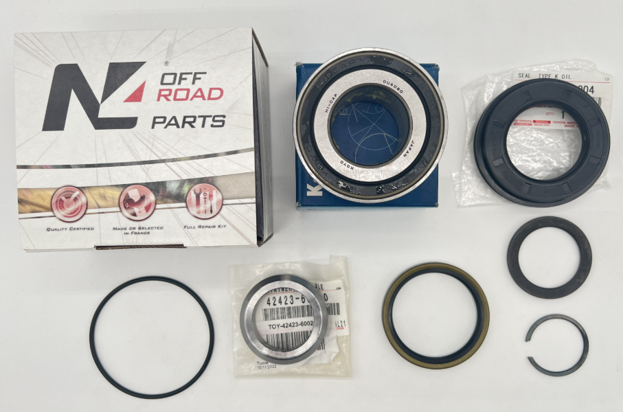 Kit roulement de roue arrière Land Cruiser LJ7 KZJ7 KZJ9 KDJ9 avec disques sans ABS N4-Offroad