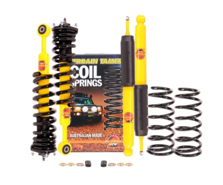 KIT DE SUSPENSION COMBINÉ ASSEMBLÉ TERRAIN TAMER REHAUSSE +40/50MM POUR TOYOTA VDJ200