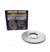 TERRAIN TAMER- DISQUE DE FREIN AVANT POINTE RAINURE 