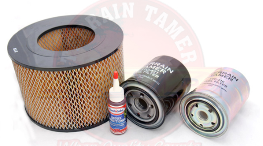 TERRAIN TAMER KIT 3 FILTRES  POUR TOYOTA LAND CRUISER HDJ80 (12-24S), HZJ75, HZJ80, KZJ80, KZJ70, KZJ73