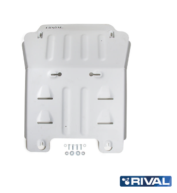 BLINDAGE ALUMINIUM 6 MM AVANT SOUS RADIATEUR ET SOUS MOTEUR RIVAL POUR ISUZU D-MAX A PARTIR DE 2020