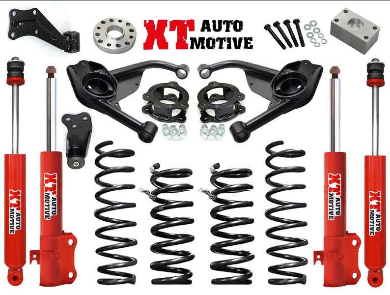 KIT DE REHAUSSE COMPLET « EXTRÊME » +7 CM POUR SUZUKI VITARA-2 litres diesel et V6 essence 5 PORTES