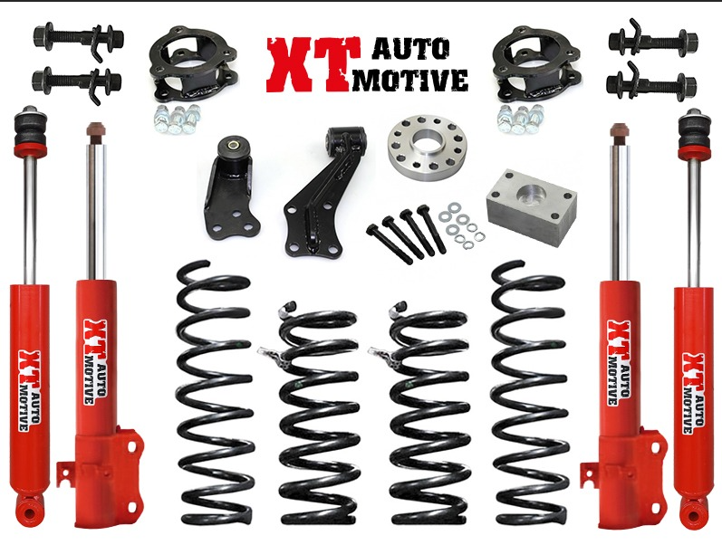 Kit de rehausse complet +7 cm « PLUS » pour Suzuki Vitara 3 PORTES Essence ou DIESEL