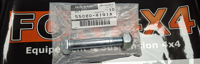 VIS COURTE AVEC ECROU DE TIRANT DE PONT ARRIÈRE INFÉRIEUR CÔTÉ PONT OU SUPÉRIEUR  