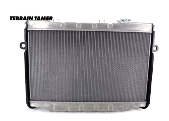 TERRAIN TAMER-RADIATEUR EN ALUMINIUM HD  TOYOTA HDJ80 12S ET 24S BVA/BVM
