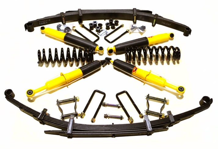 KIT DE SUSPENSION TERRAIN TAMER REHAUSSE +40/50MM POUR FORD RANGER PX DE 2012 A 2018