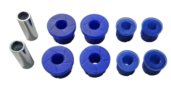 Kit SILENTS BLOCS Polyuréthane Nissan Patrol AVANT pour lames de suspension