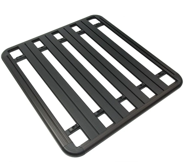 Galerie de toit cadre en aluminium 135x125 cm