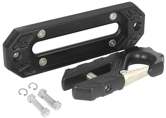 ECUBIER avec crochet de compétition intégré de 40CR noir forgé acier