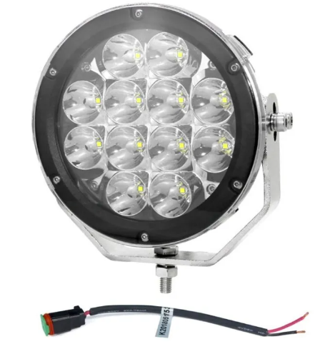 Phare LED 72W longue portée LED OSRAM -170 mm de diamètre-72W -7200 lm-vendu a l'unité