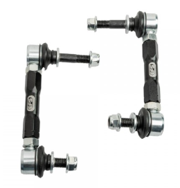 EFS-KIT DE 2 BIELLETTES BARRE STABILISATARICE AVANT REGLABLE RENFORCEES -Longueur réglable pour s’adapter aux différentes réhausses (environ +40 à +75 mm)