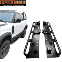 MARCHE PIEDS TUBULAIRES HD ROCK SLIDER POUR LAND ROVER DEFENDER (2020+)