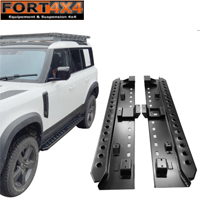 MARCHE PIEDS LATERAUX PERFORES HD ROCK SLIDER POUR LAND ROVER DEFENDER (2020+)