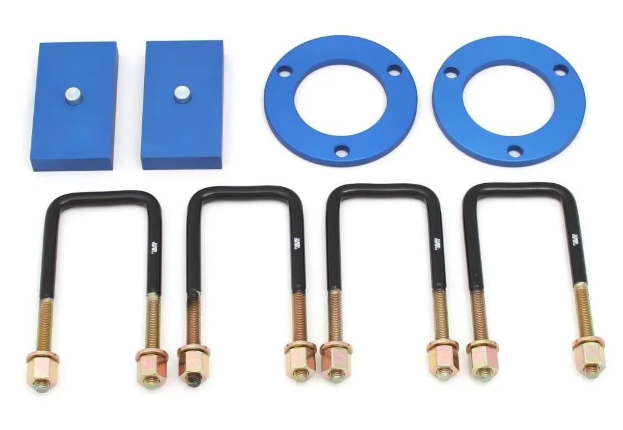 SUPER PRO-KIT CALES de REHAUSSE-Avant et arrière- Réhausse (mm) : 25 Matériau : aluminium