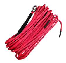 Corde à plasma DYNEMA SK 75  rouge de 10 mm x 27 m-  9900kg 