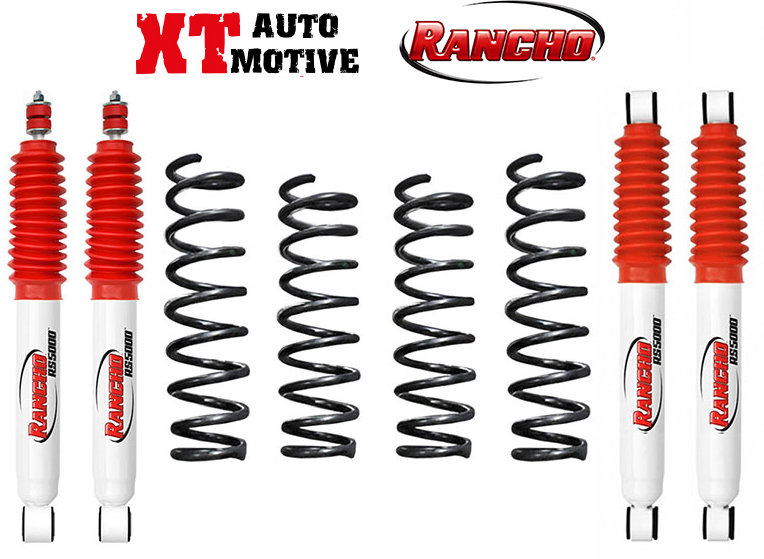 Kit de rehausse complet XT/RANCHO +4 cm pour Suzuki Jimny à partir de 2018