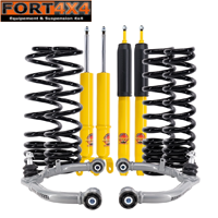TERRAIN TAMER - Kit de rehausse +40mm pour DODGE RAM 1500 DT (2019+) Comprend : 4 amortisseurs, 2 ressorts avant, 2 ressorts arrière, 2 triangles renforcés supérieurs