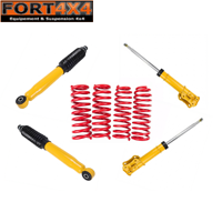 Kit suspension rehausse +50mm Suzuki Grand Vitara (98 à 04) comprend : 4 ressorts + 4 amortisseurs nitrogas