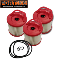 3 CARTOUCHES 30µ POUR PREFILTRE FORT4X4 500FG FG500 ET RACOR 500FG