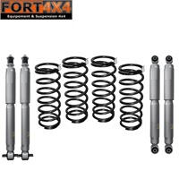 ECO KIT - Kit suspension réhausse +40/50mm Land Rover Discovery TD5 - comprend 4 ressorts médium - 4 amortisseurs Nitrogas