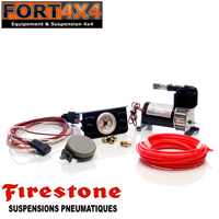 KIT COMPRESSEUR EMBARQUE DOUBLE COMMANDE FIRESTONE