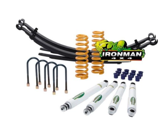 Kit comprenant 2 ressorts médium, 2 Lames medium, 4 amortisseurs Response 1 jeu de bagues, 2 kits brides