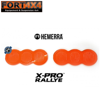 ADAPTATEURS ORANGE VISION LARGE POUR XPRO RALLYE (LA PAIRE)