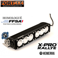 X-PRO RALLYE BARRE LED LONGUE PORTEE HEMERRA HOMOLOGUE FFSA 60 WATTS