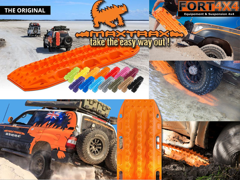 plaques a sable bleues v2 modulauto desensablage offroad tout terrain dune  able rallye raid - Pièce occasion - Casse 4x4