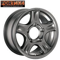JANTE RACER GRISE 7X16 ENTRAXE 6X139.7 TOYOTA HILUX / RUNNER / SERIE 4 6 7 8 9