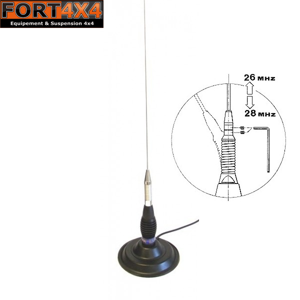Sirio ml-145 aime puissante CB Funkantenne avec magnetfuss antenne  ml-145mag | eBay