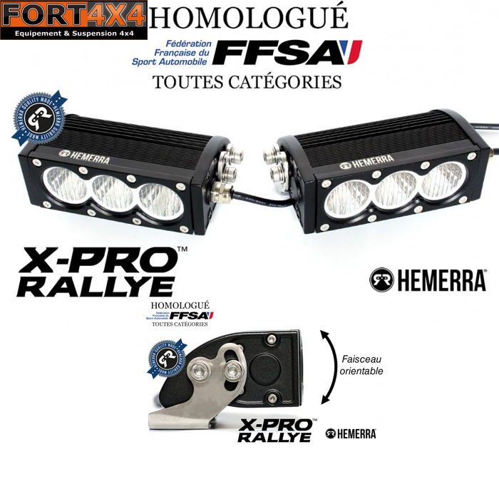 4x4 Equipement - * * * RAMPE DE PHARES À LED X 4