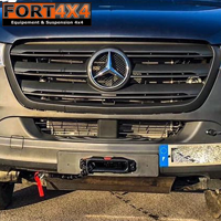 PLATINE DE TREUIL MERCEDES SPRINTER W906 ET W907 AVEC DOUBLE VENTILATEUR FRONTAL