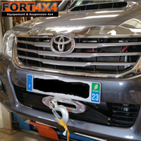 PLATINE SUPPORT DE TREUIL TOYOTA HILUX VIGO 2005 A 2015 DJEBEL