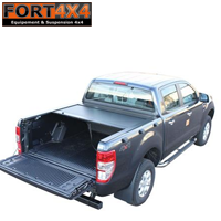 COUVRE BENNE COULISSANT FORD RANGER DOUBLE CAB 2012+ SANS ROLL BAR ORIGINE