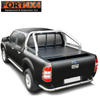 ROLL BAR INOX COMPATIBLE ROLL TOP COVER FORD RANGER DOUBLE ET SUPER CAB RTC295 ET RTC295K