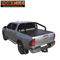 ROLL BAR NOIR COMPATIBLE ROLL TOP COVER TOYOTA HILUX REVO