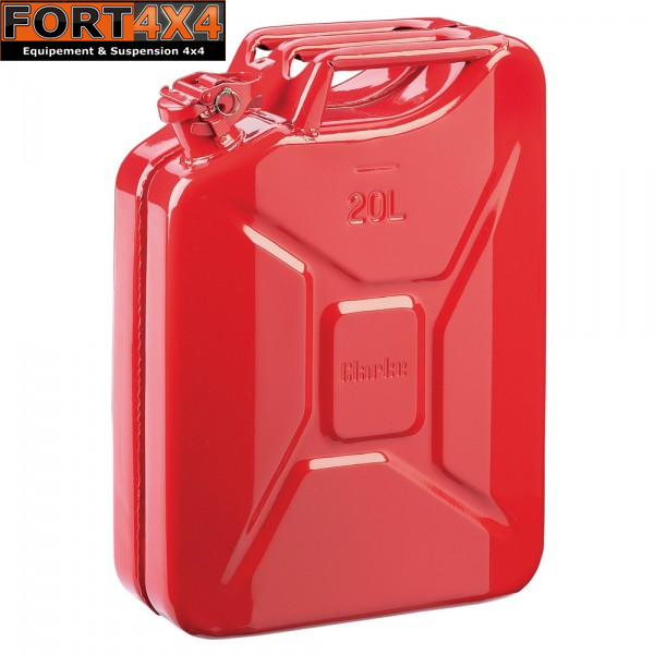 JERRICAN CARBURANT ET SUPPORT JERRICAN. FORT 4x4 Accessoires