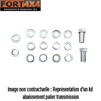 OME - Kit abaissement palier transmission AR Ford Ranger 2011 à 2019 (conseillé si réhausse)